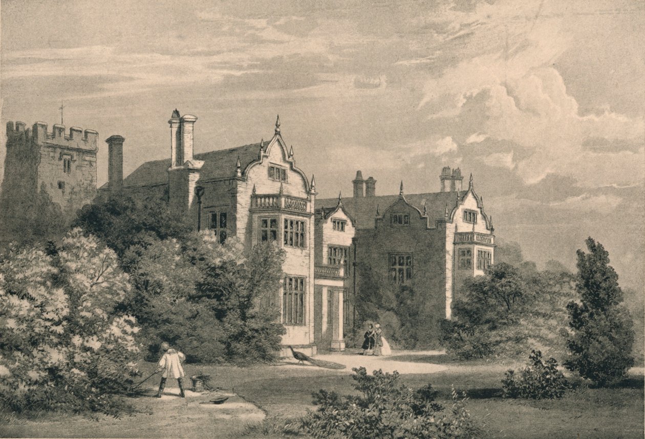 Wroxall Abbey, Warwickshire, 1915 af Unbekannt