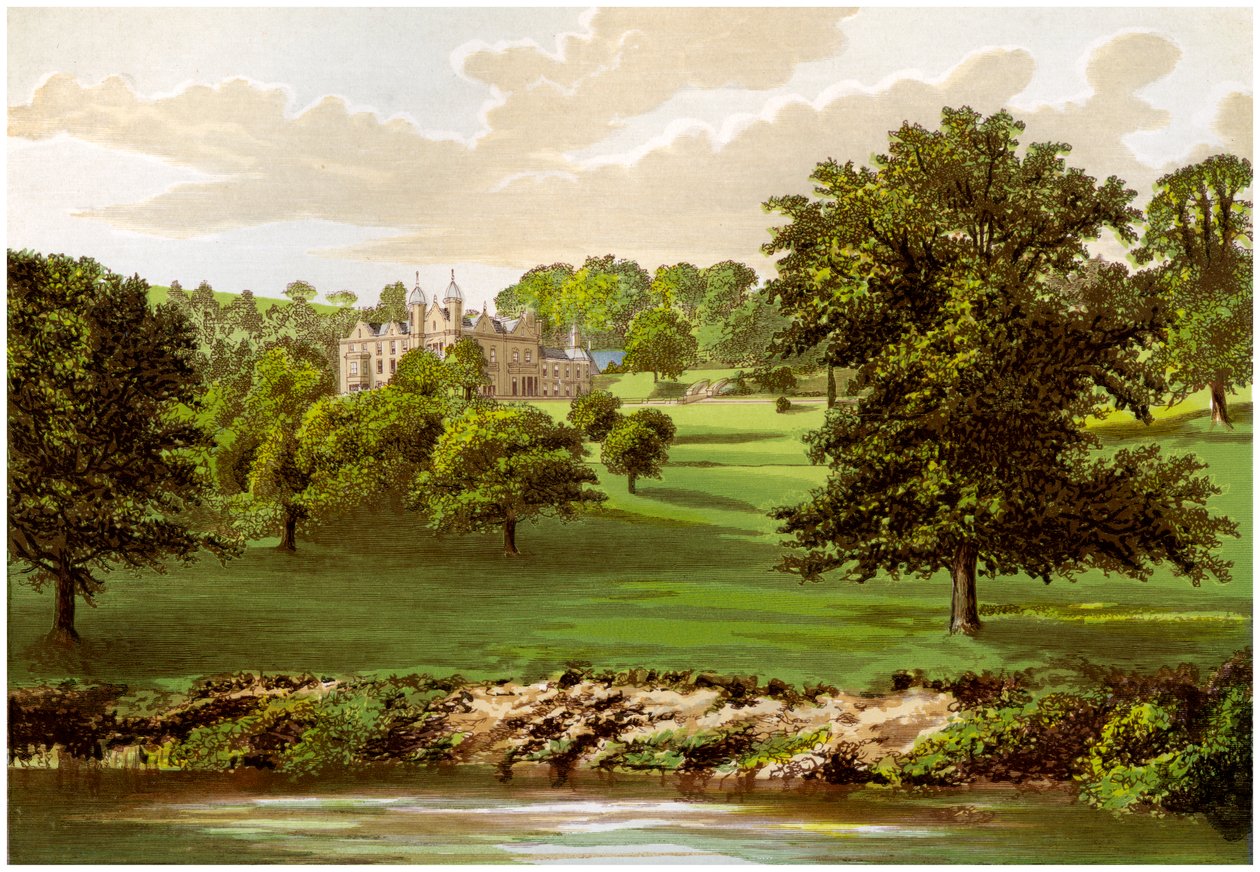Wyaston Leys, Herefordshire, hjemsted for Bannerman-familien, c1880 af Unbekannt
