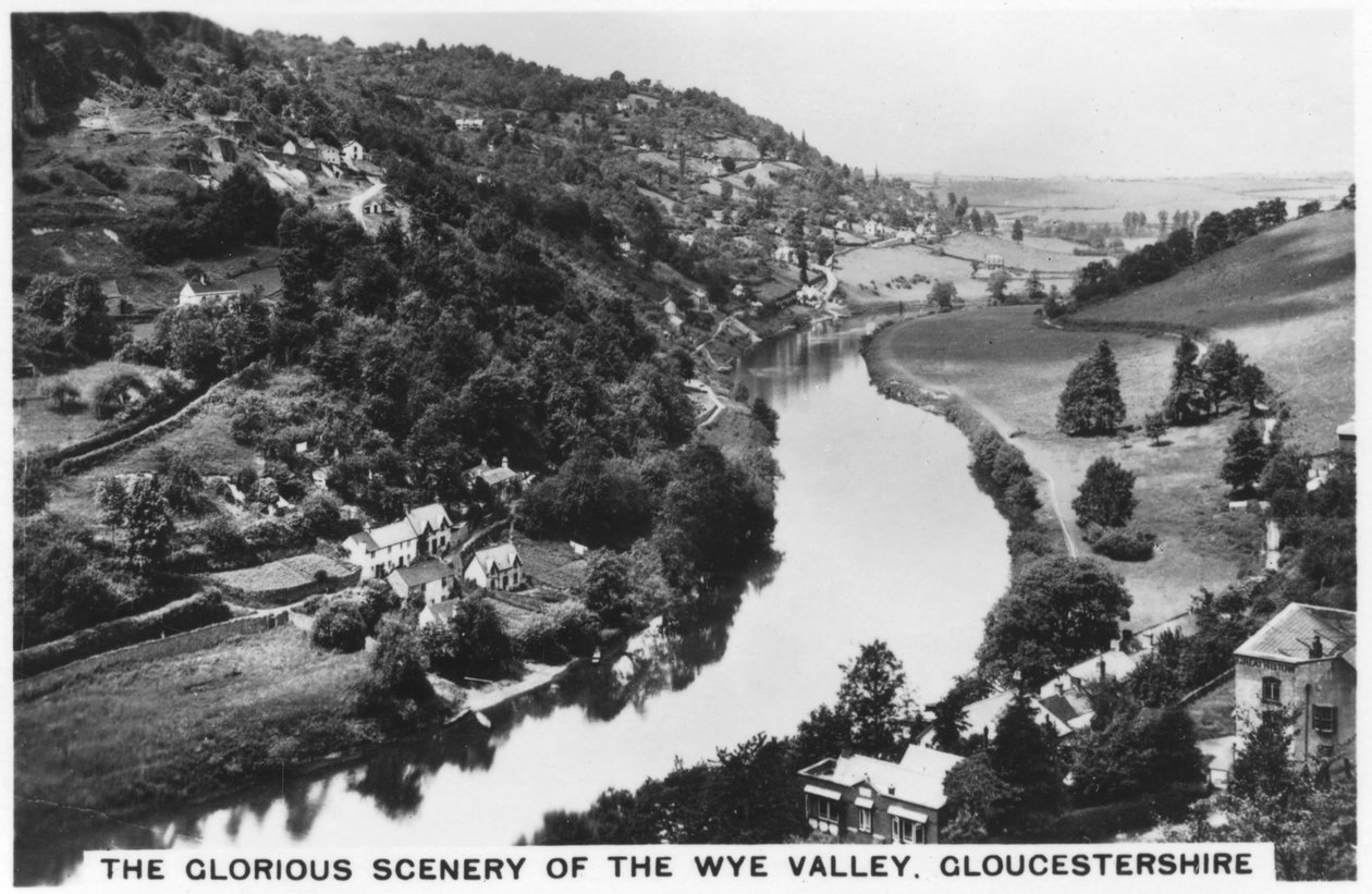 Wye Valley, Gloucestershire, 1936 af Unbekannt