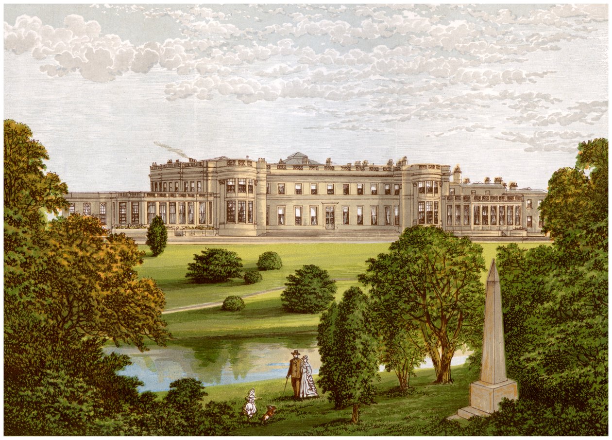 Wynyard Park, County Durham, hjemsted for Marquis of Londonderry, c1880 af Unbekannt