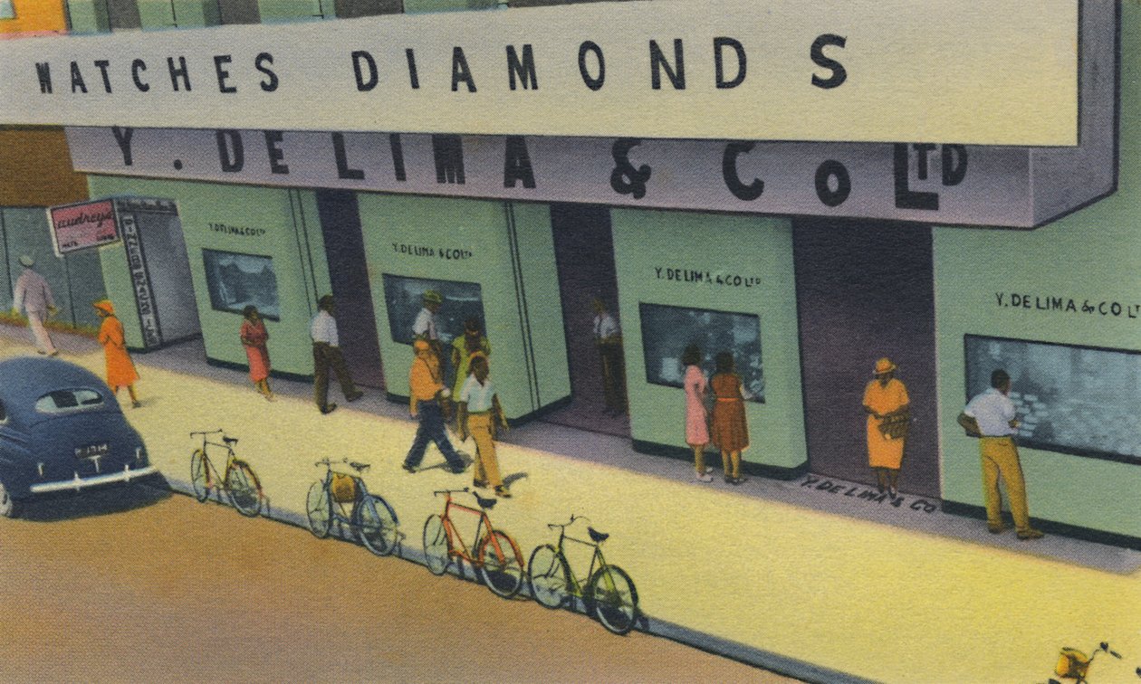 Y. De Lima & Co. Ltd., Trinidads Premier Travellers, Port of Spain, Trinidad, B.W.I., c1940
