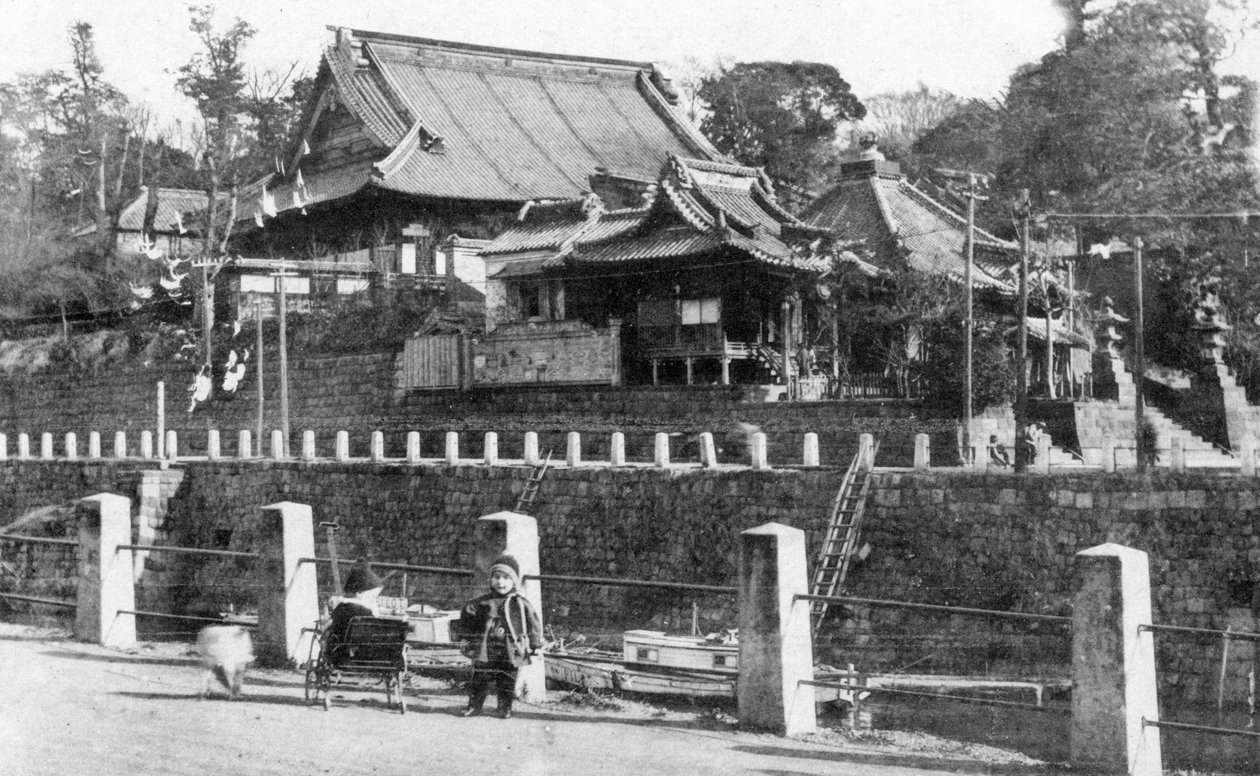 Yakushi Buddhist Temple, Motomachi, Yokohama, Japan, 20th century af Unbekannt