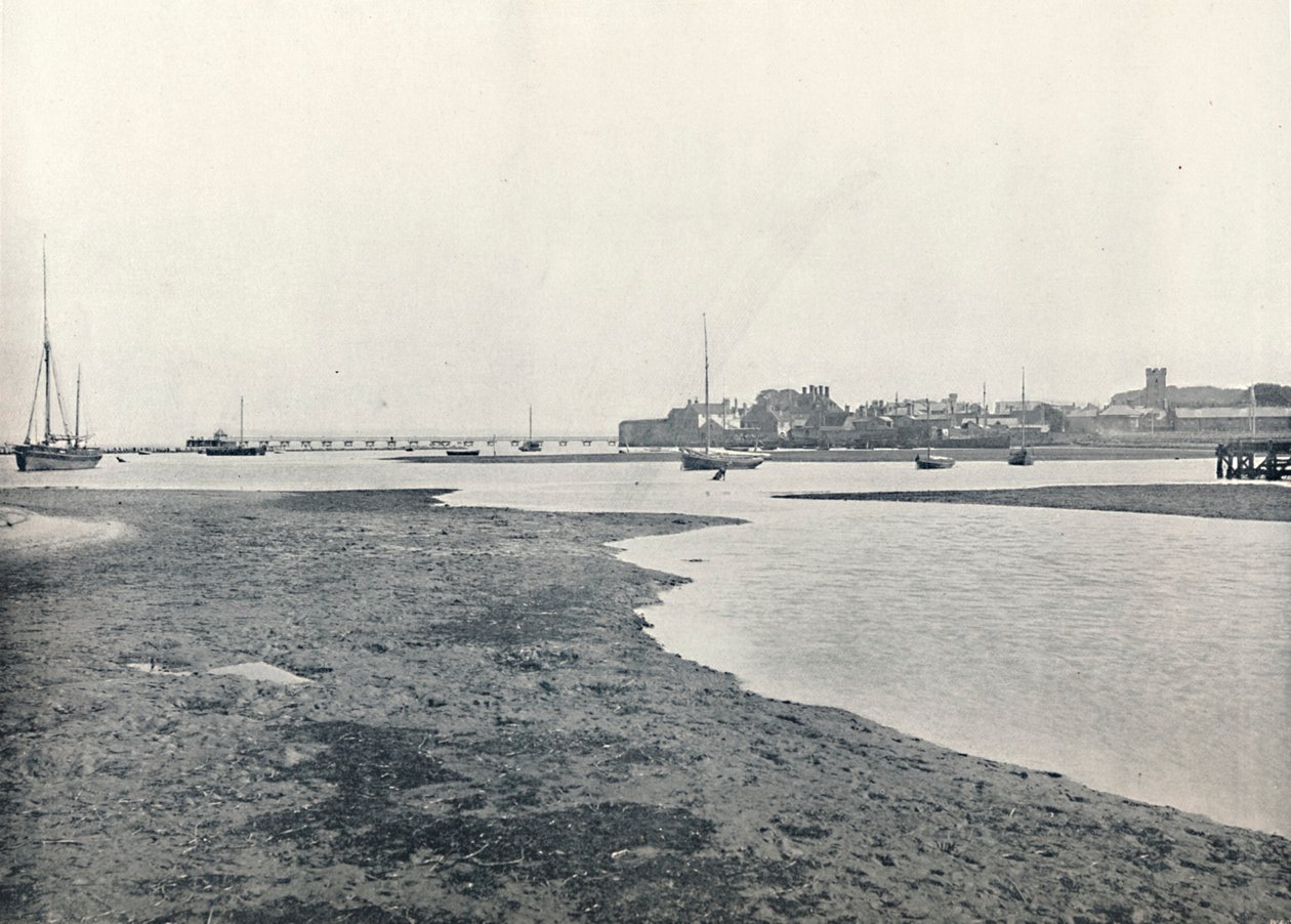 Yarmouth Isle of Wight - Generelt syn, 1895 af Unbekannt