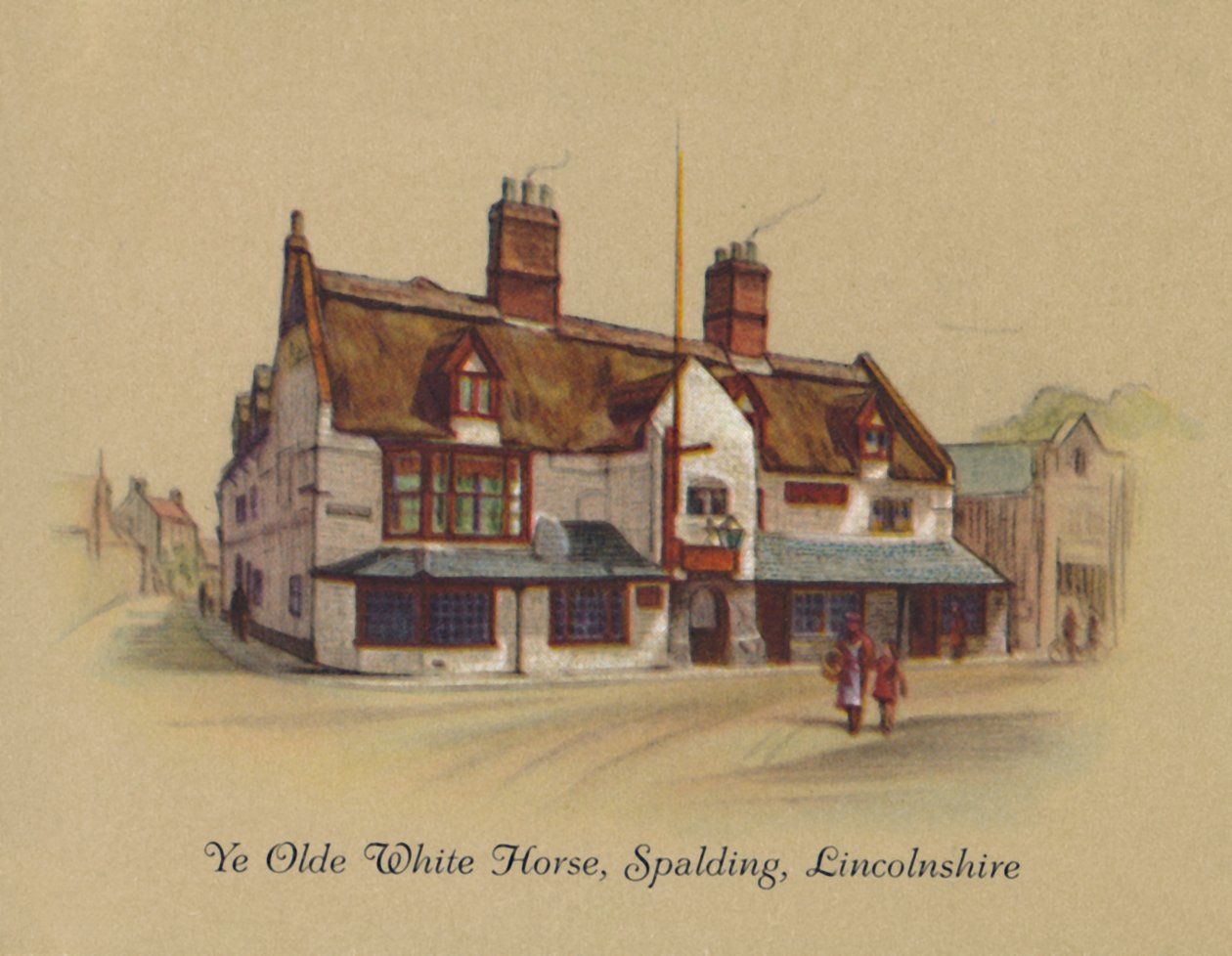 Ye Olde White Horse, Spalding, Lincolnshire, 1939 af Unbekannt