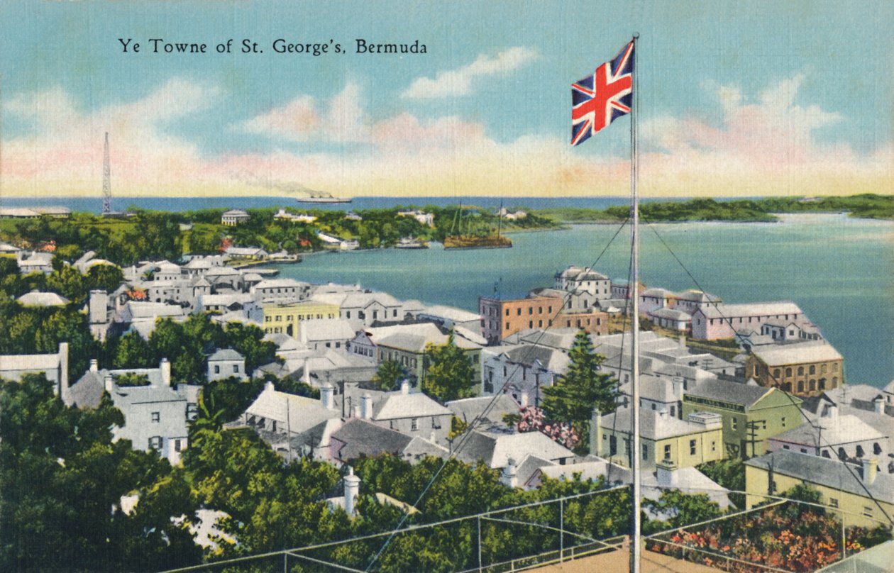 Ye Towne af St. Georges, Bermuda, begyndelsen af det 20. århundrede. af Unbekannt
