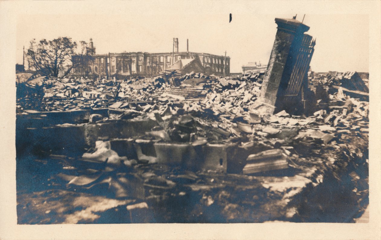 Yokohama jordskælv, 1923 af Unbekannt