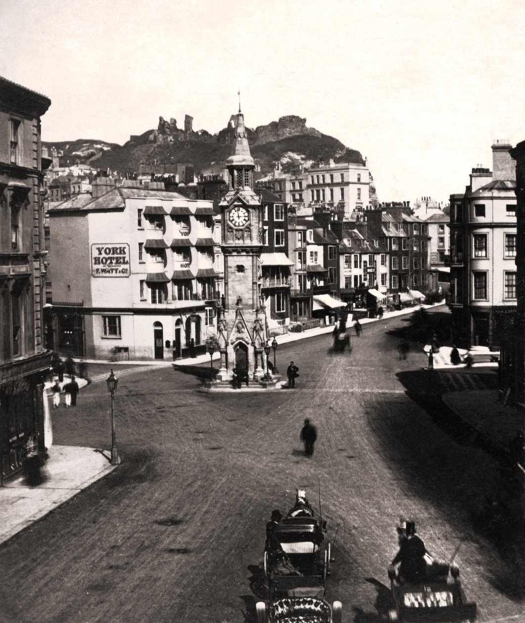 York Buildings, Hastings, Sussex, c1900 af Unbekannt