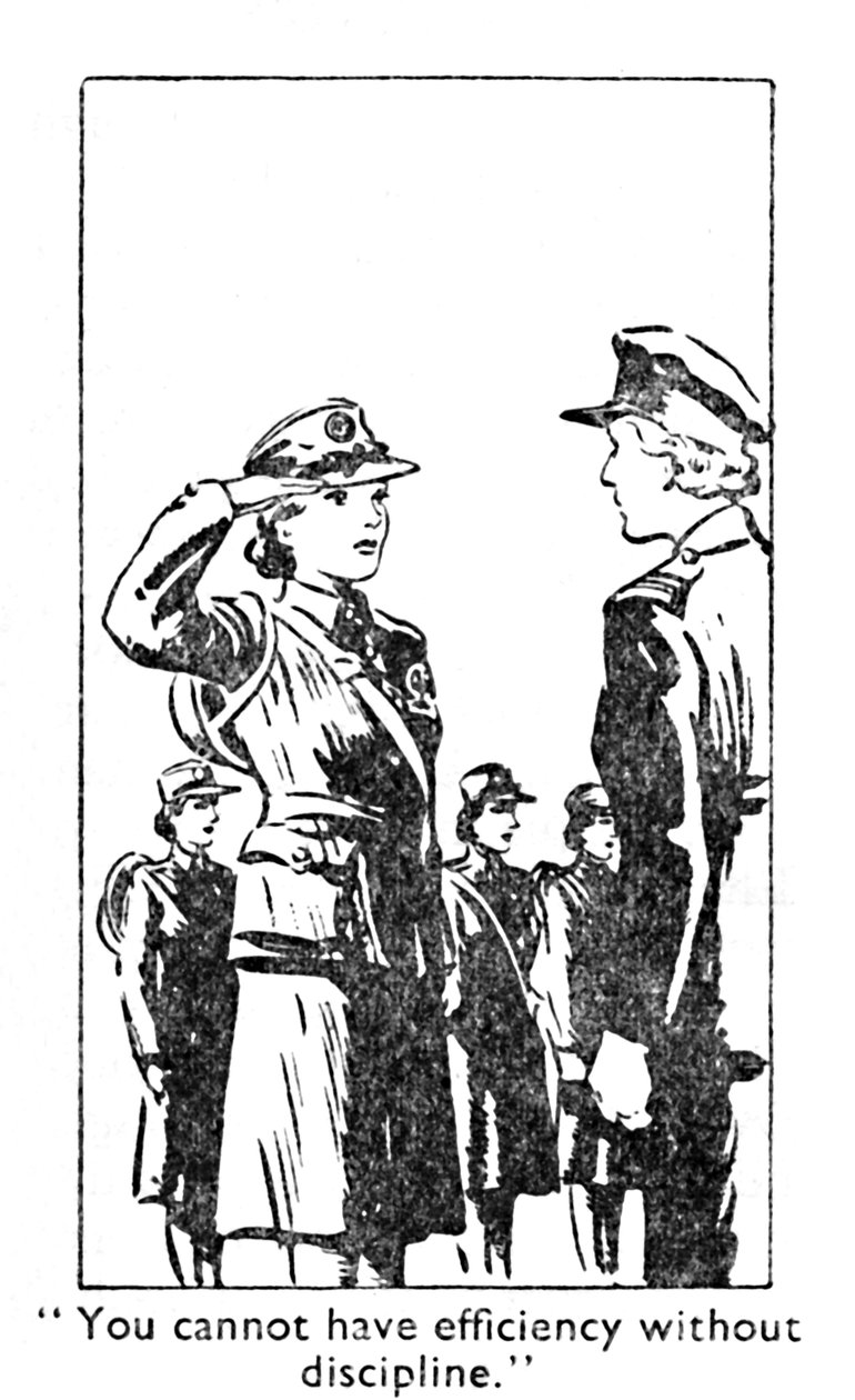 Du kan ikke have effektivitet uden disciplin., 1940 af Unbekannt