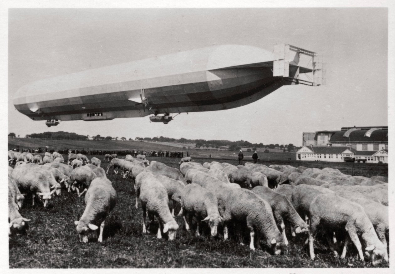 Zeppelin LZ8 Deutschland II, Schwaben, Tyskland, 1911 1933 af Unbekannt