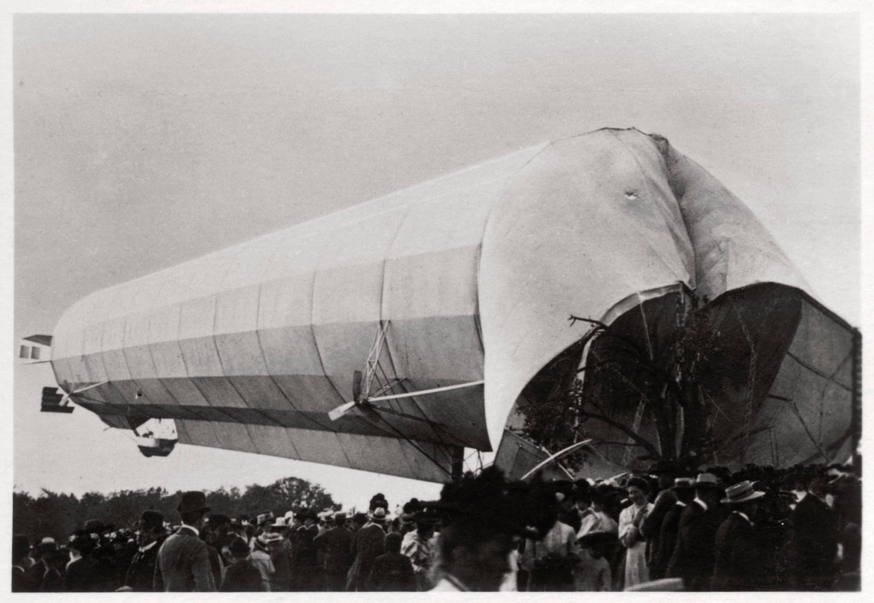 Zeppelin LZ 5 i Goeppingen, Tyskland, 1909 1933 af Unbekannt