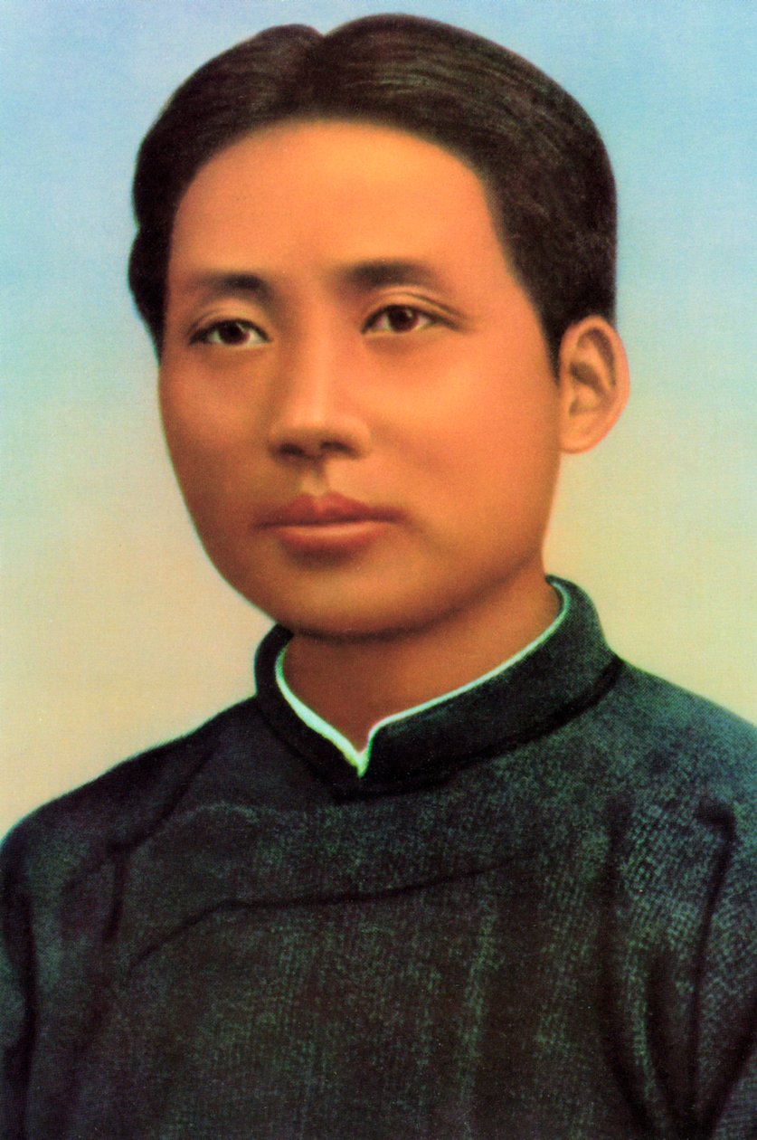 Zhou Enlai, første premierminister i Folkerepublikken Kina, som ung mand, c1920