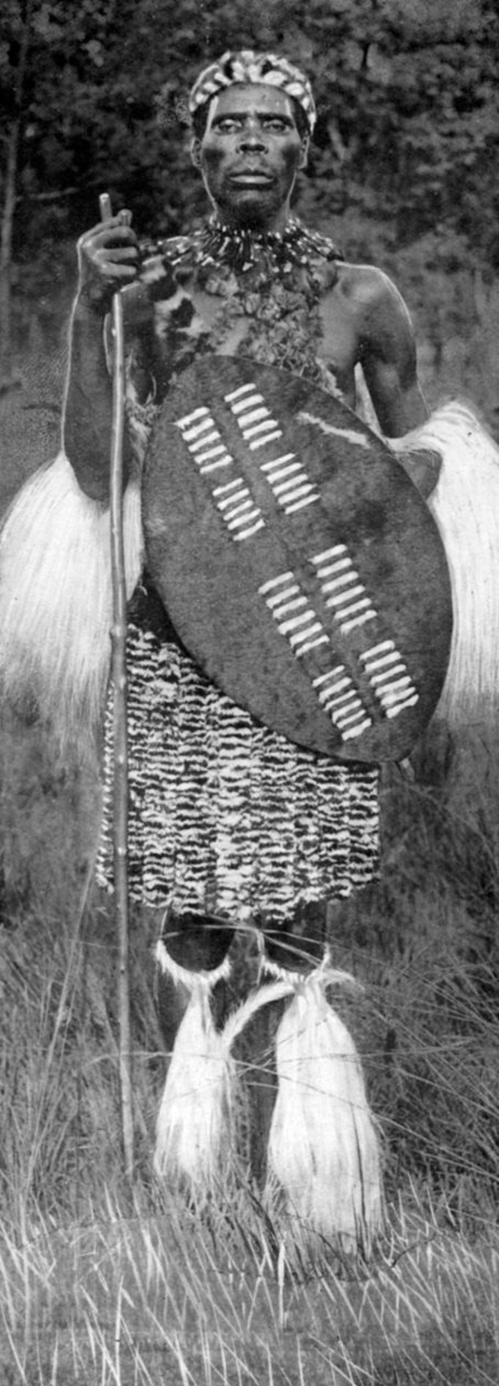 Zulu-høvding, 1926 af Unbekannt