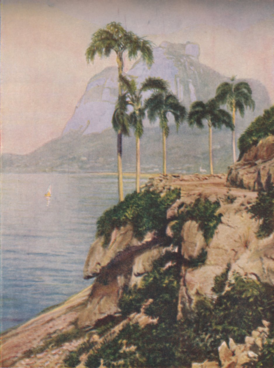 bakken i Gavea - udsigter, der fortryller øjet langs Rio De Janeiros snoede kyst, c1935 af Unbekannt