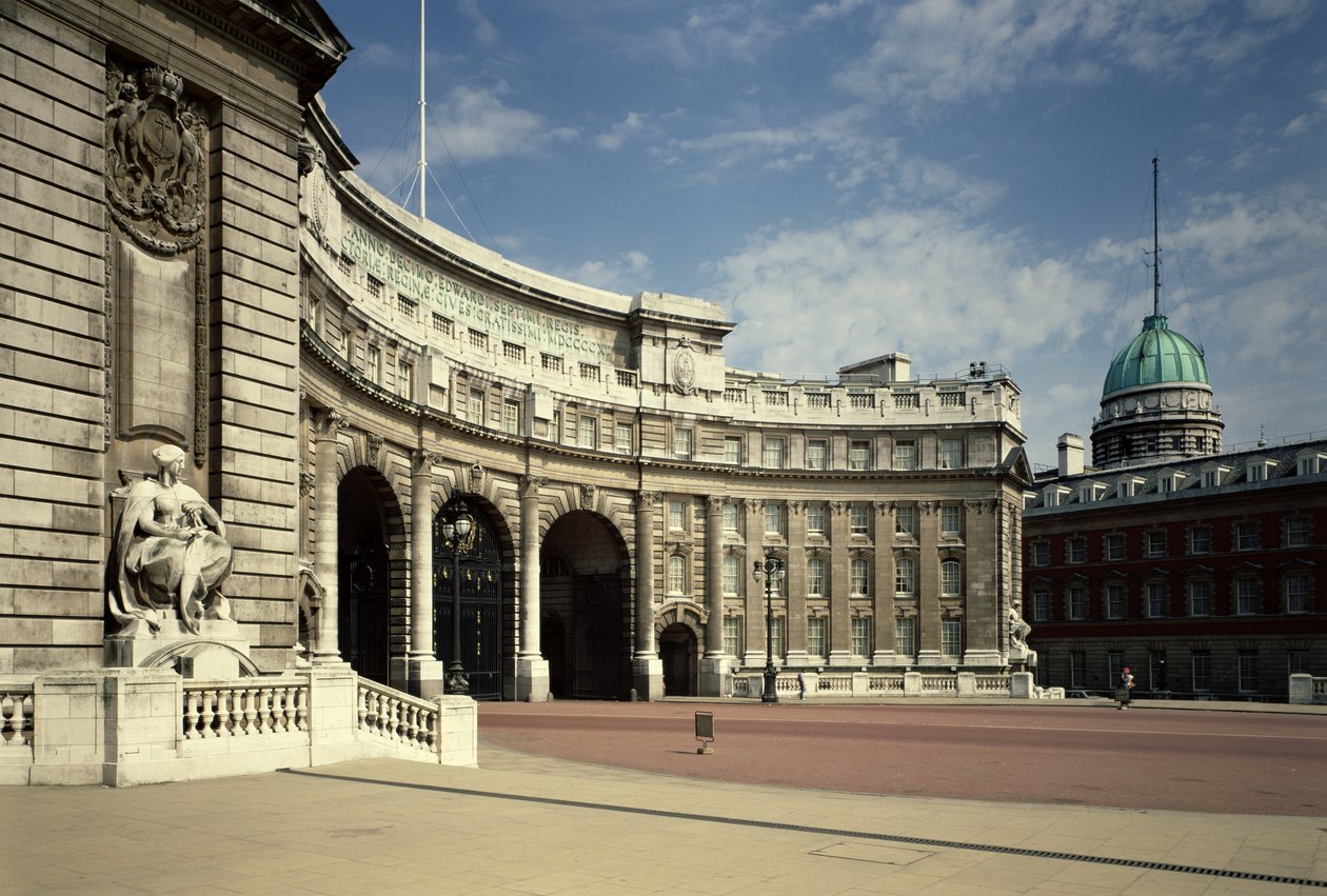 Admiralitetsbuen, 1906-11, designet af Sir Aston Webb, London, Storbritannien af Unbekannt Unbekannt