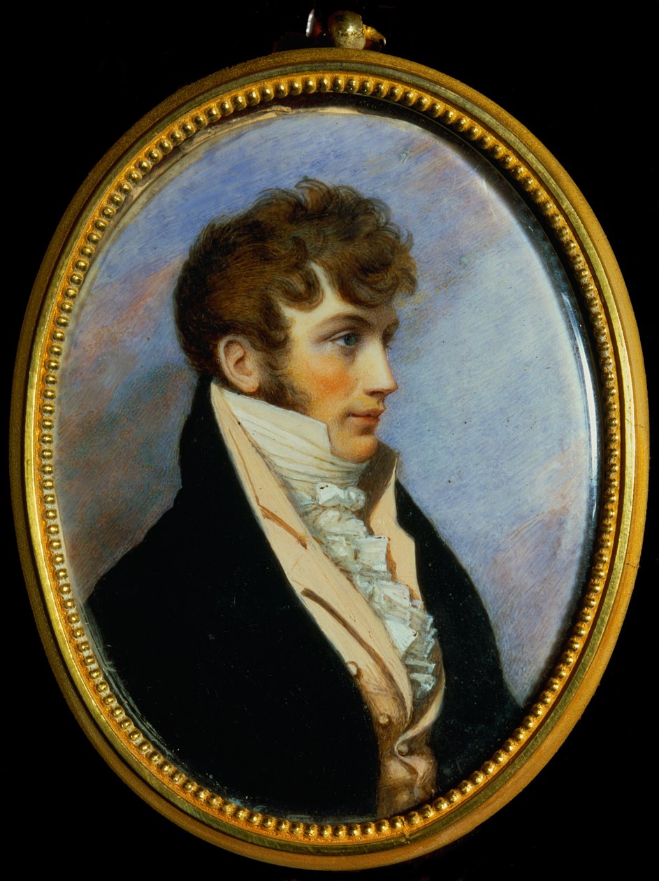 Benjamin Bathurst (1784-1809) (der forsvandt på mystisk vis mellem Berlin og Hamborg, mens han rejste med forsendelser fra Wien) af Unbekannt Unbekannt