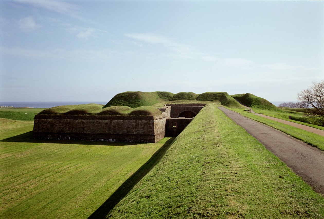 Berwick on Tweed, grænsen mellem England og Skotland af Unbekannt Unbekannt