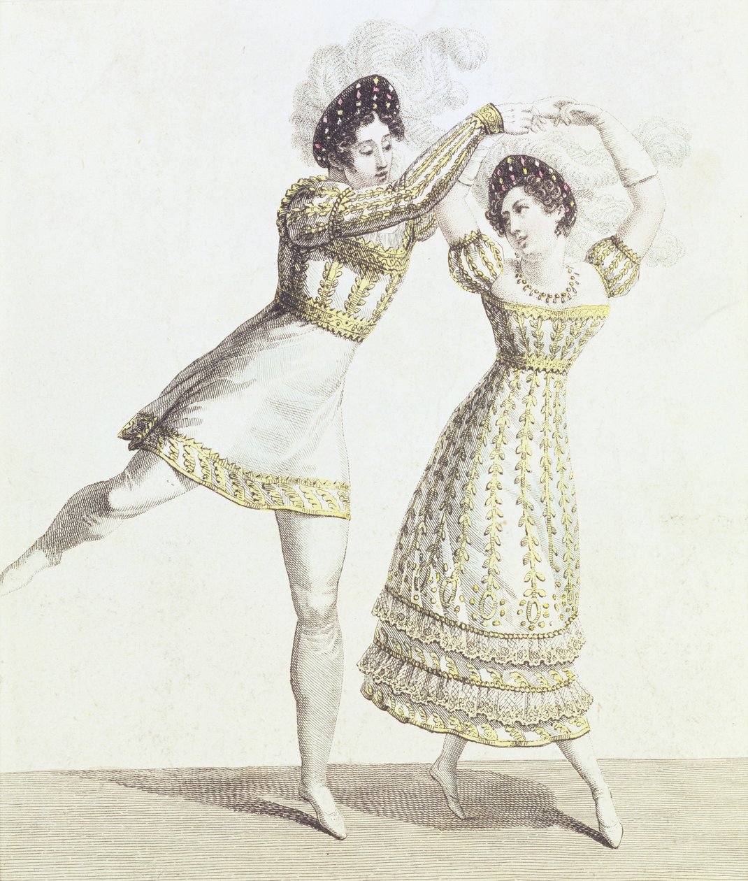 Kostumedesign til en ballet i Royal Opera House (designer ukendt) af Unbekannt Unbekannt