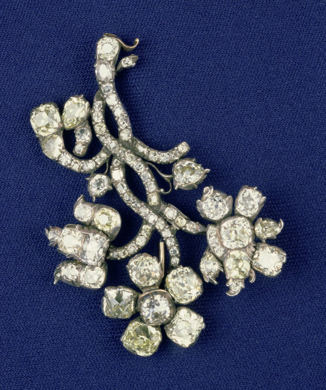 Diamantspray fra de russiske kronjuveler, engang ejet af kejserinde Catherine, ca. 1760 af Unbekannt Unbekannt