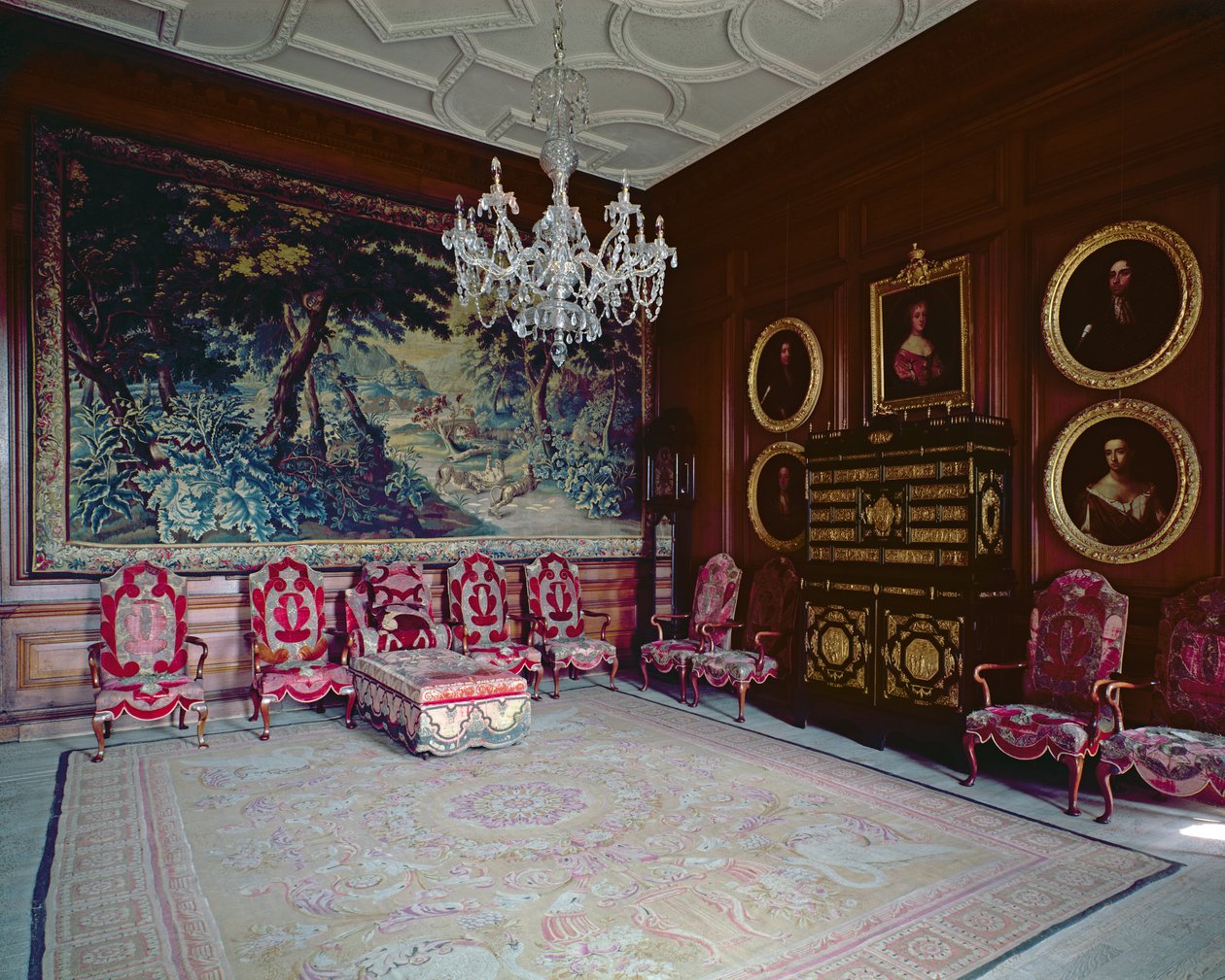 Drumlanrig Castle: panelbeklædt State Room af Unbekannt Unbekannt
