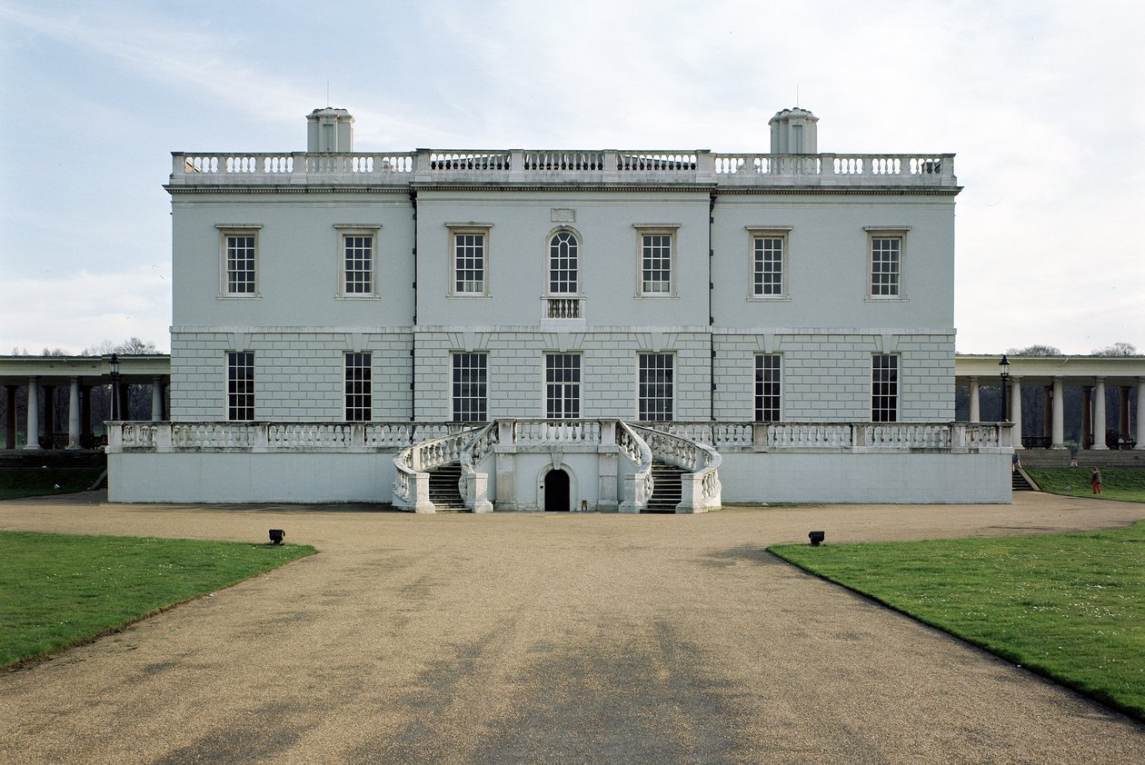 Eksteriør af Queens House, Greenwich, London af Unbekannt Unbekannt