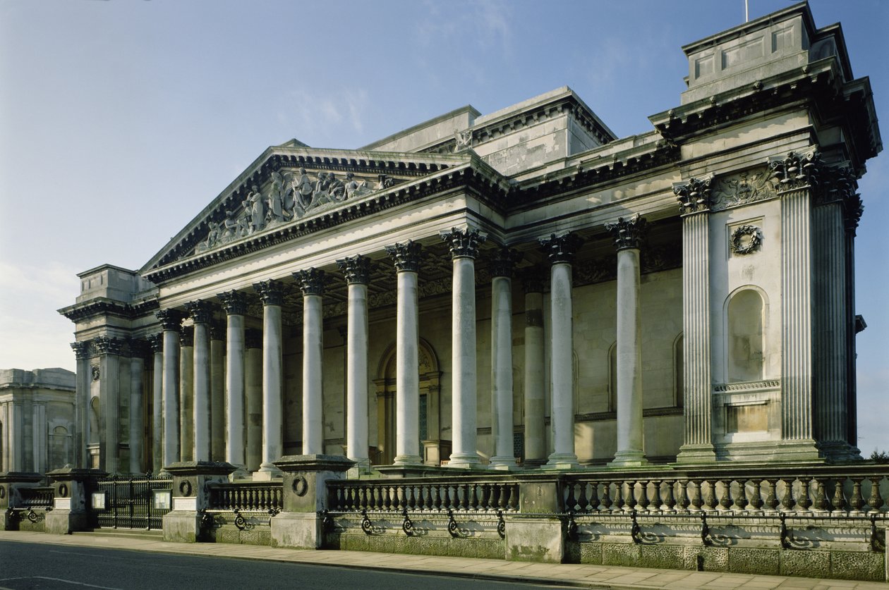 Ydersiden af Fitzwilliam Museum, University of Cambridge af Unbekannt Unbekannt