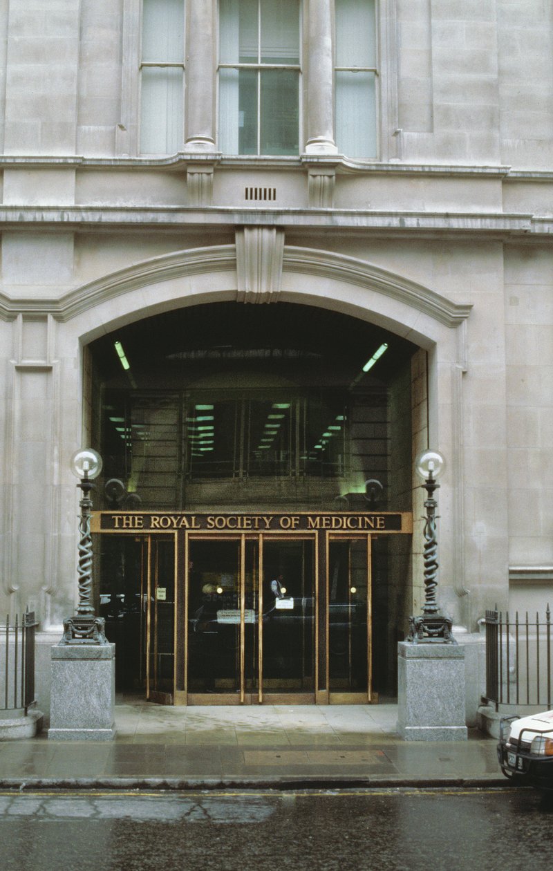 Eksteriør af Royal Society of Medicine, Wimpole St, London W1 af Unbekannt Unbekannt