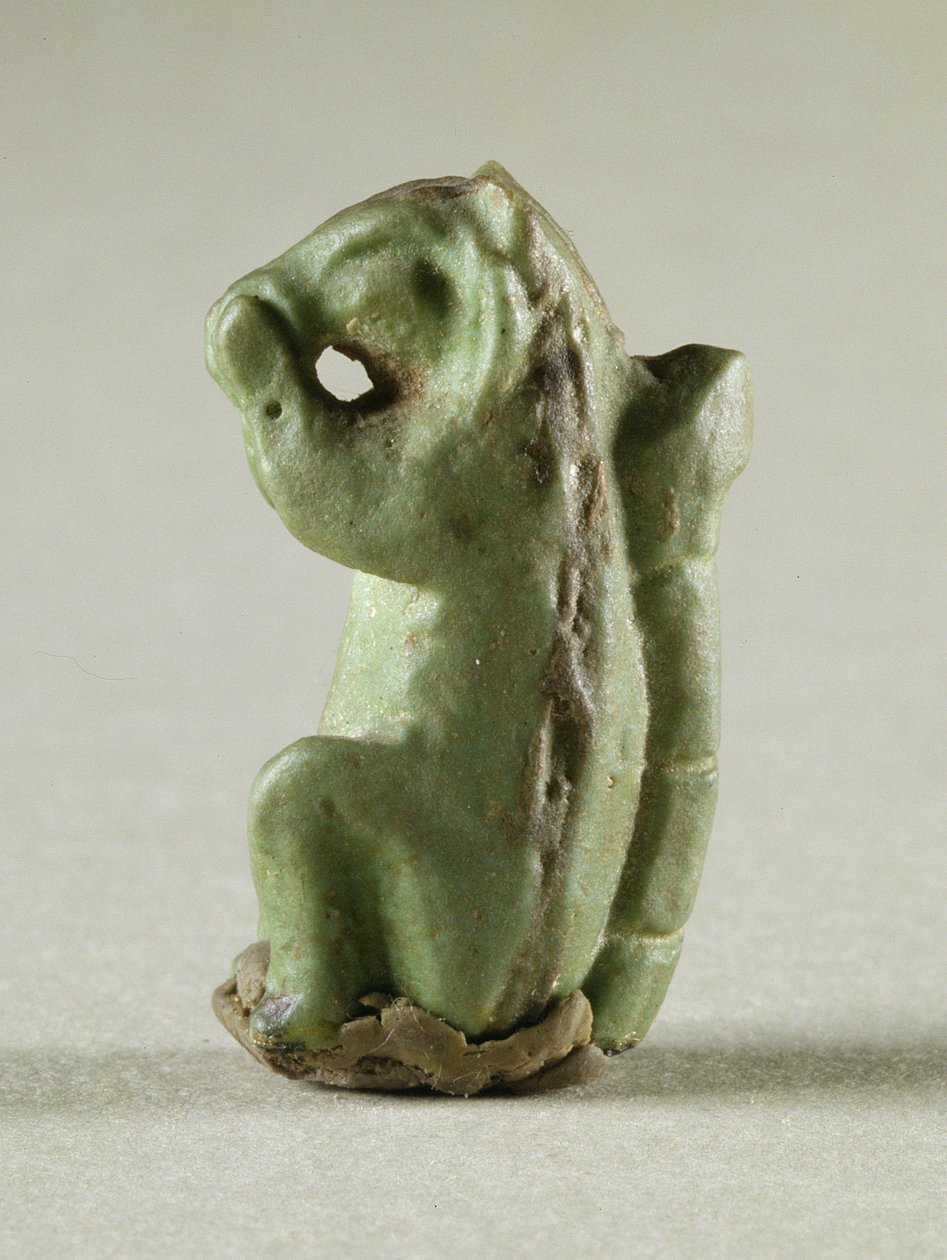Fajance egern, Harappa, 2300-1750 f.Kr af Unbekannt Unbekannt