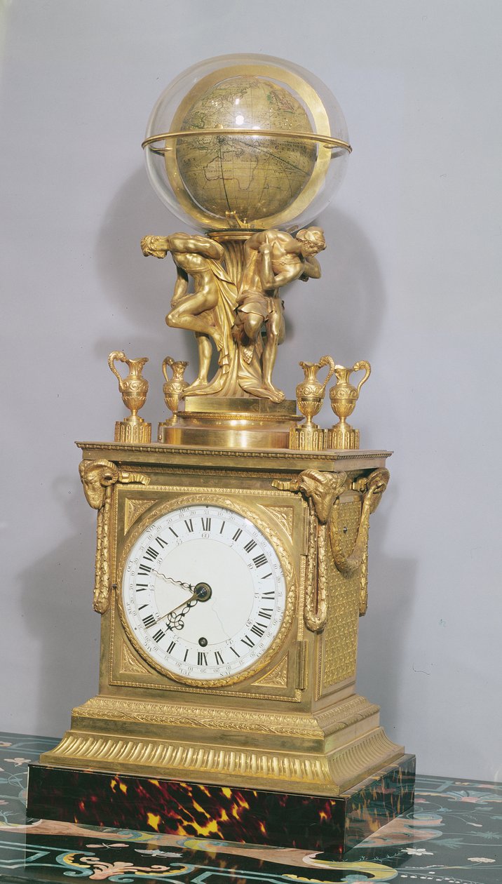 Geografisk ur, af Matthew Boulton, 1771-72 af Unbekannt Unbekannt