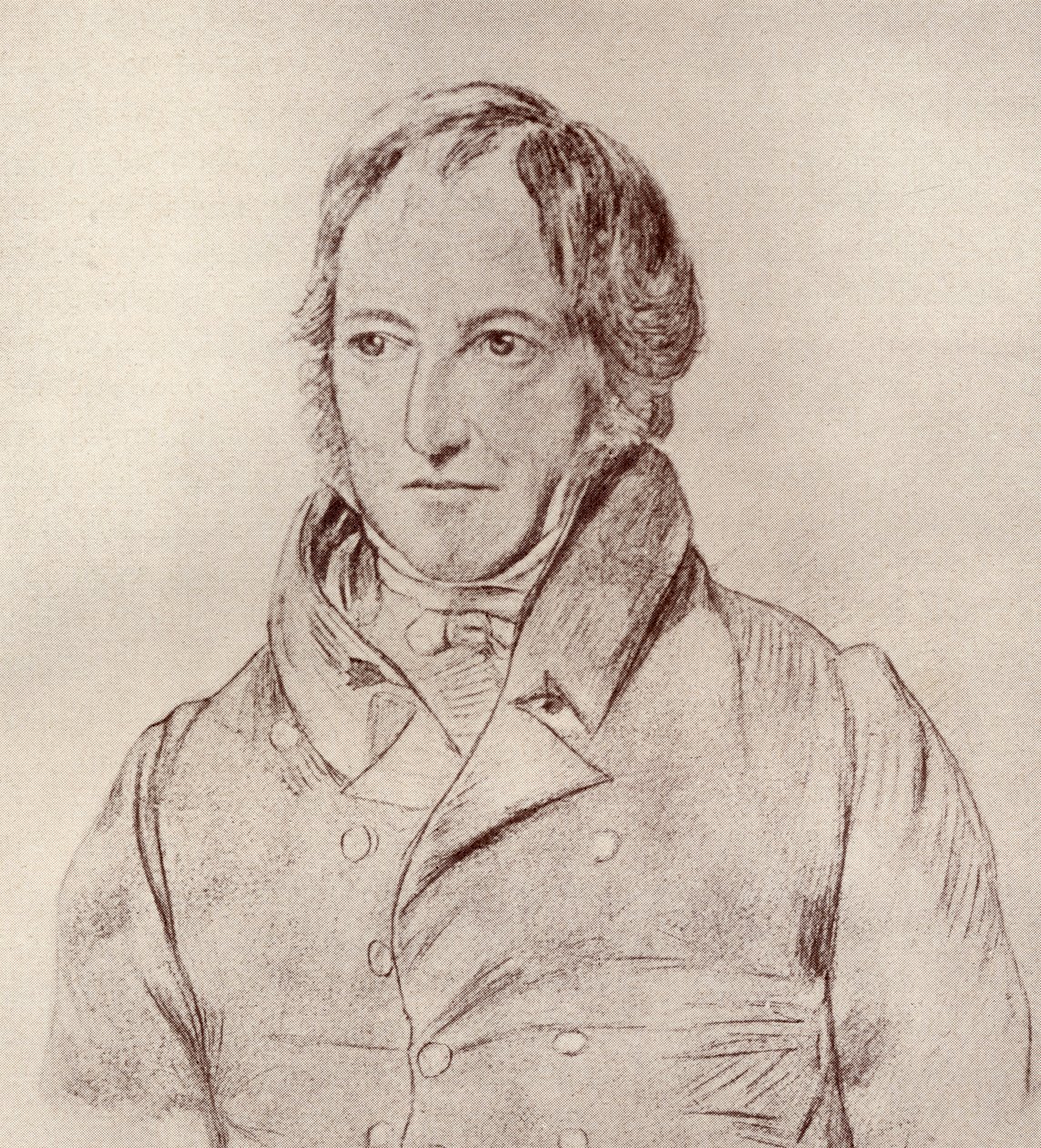 Georg Hegel af Unbekannt Unbekannt