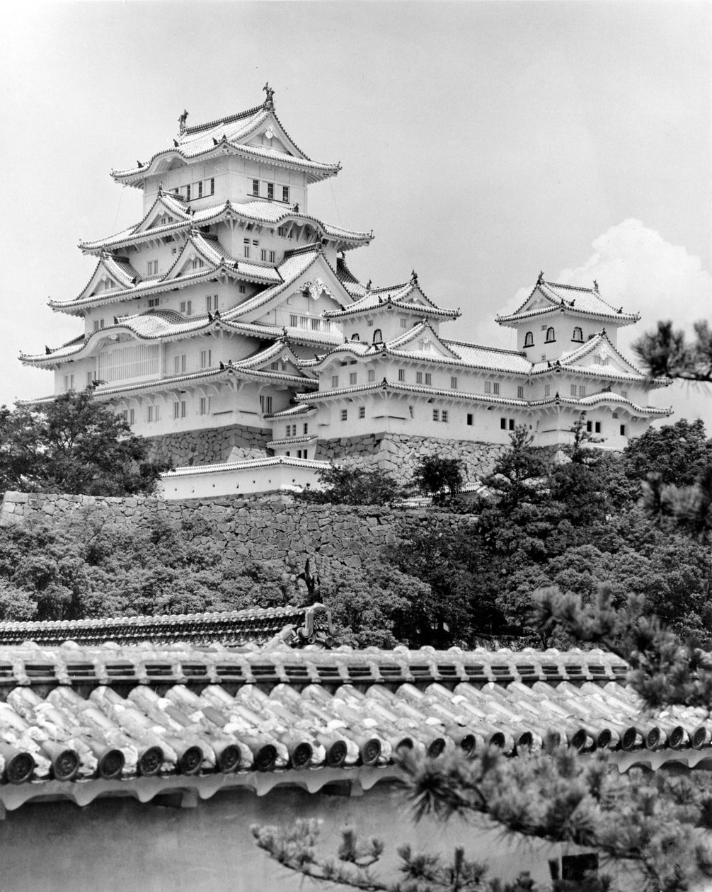 Himeji Castle, Kyoto, færdigbygget 1609 af Unbekannt Unbekannt