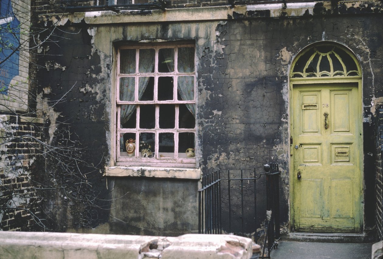 House with a Green Door, Euston, London, 1967 af Unbekannt Unbekannt