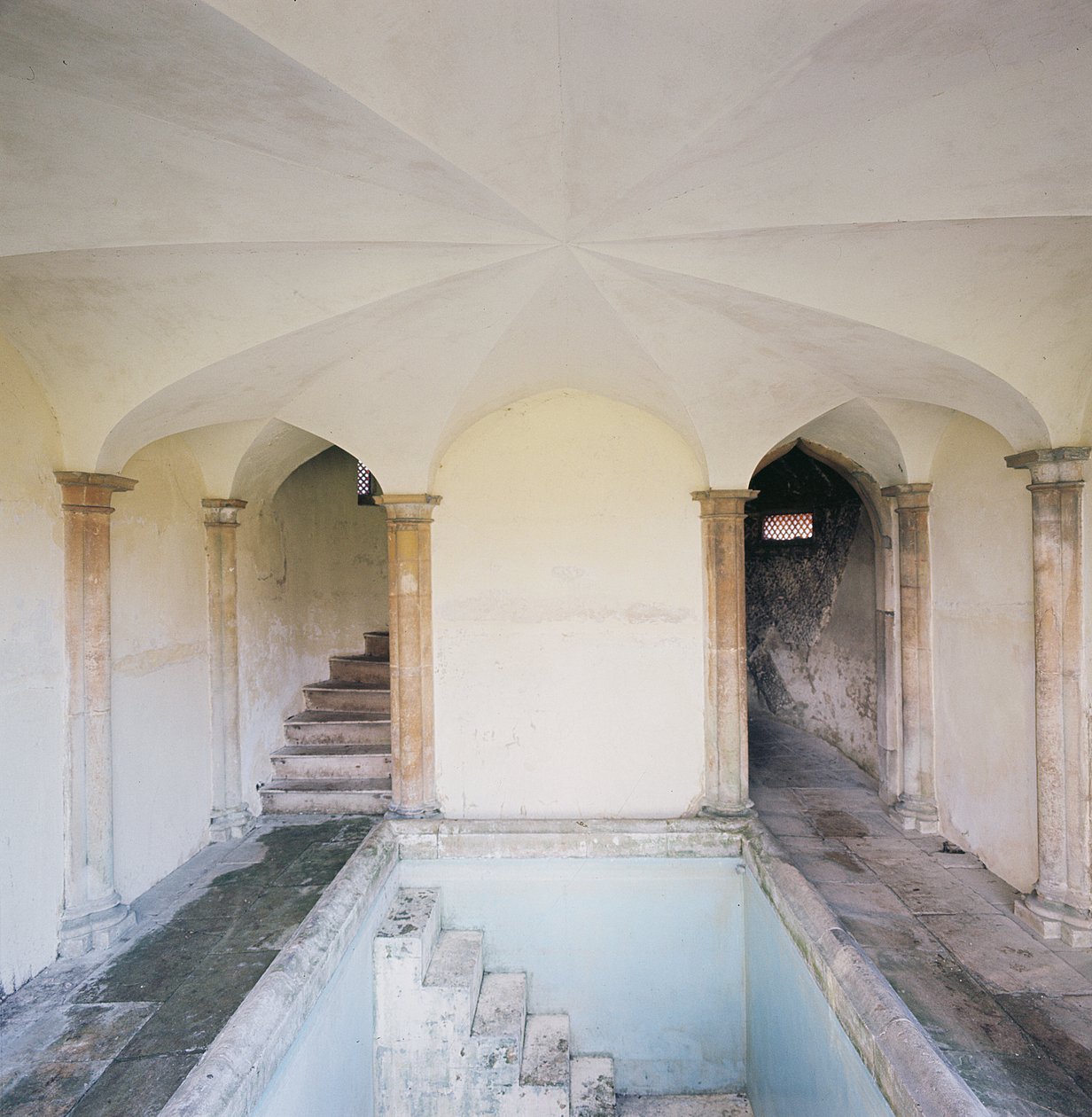 Interiør af Bath House, Corsham Court, Wiltshire af Unbekannt Unbekannt