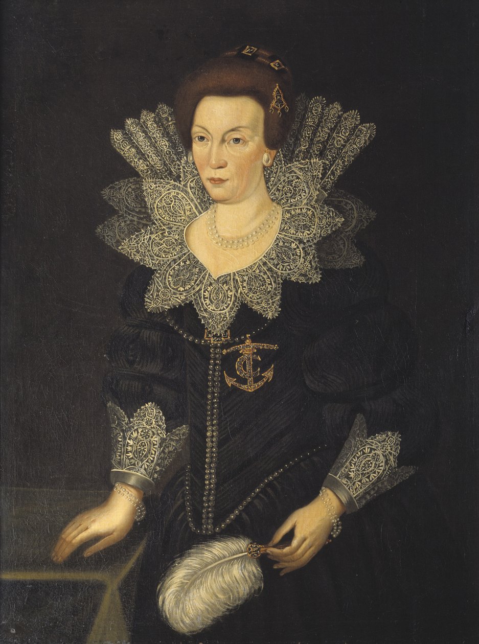 Kristina af Holsten-Gottorp, c. 1610 af Unbekannt Unbekannt