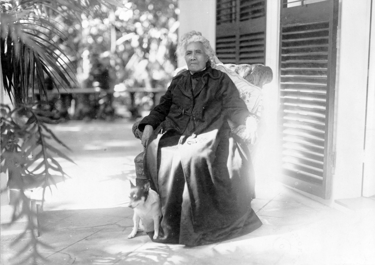 Liliuokalani, dronning af Hawaii, ca.1917 af Unbekannt Unbekannt