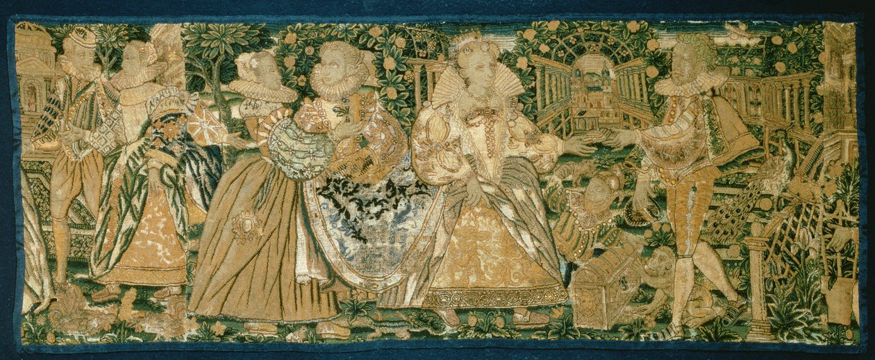 Håndarbejde Valance, ca. 1575 af Unbekannt Unbekannt
