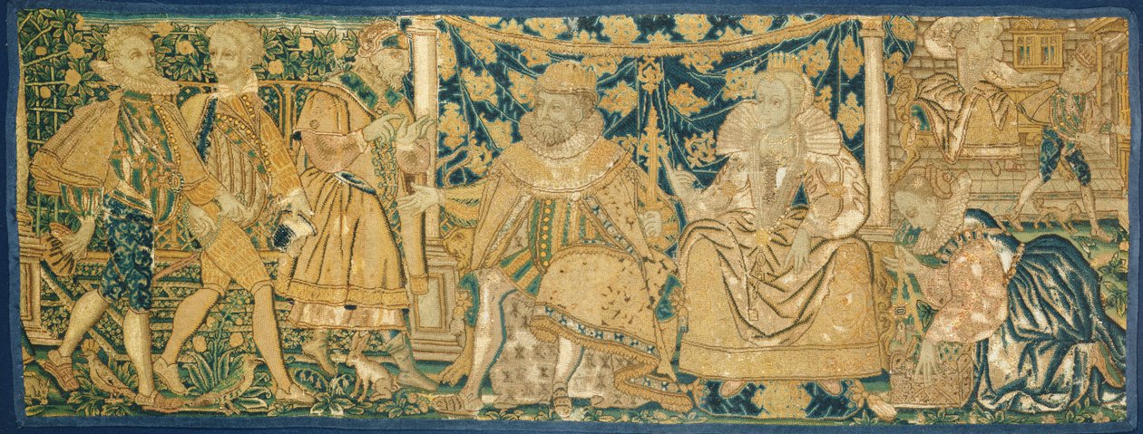 Håndarbejde Valance, ca. 1575 af Unbekannt Unbekannt