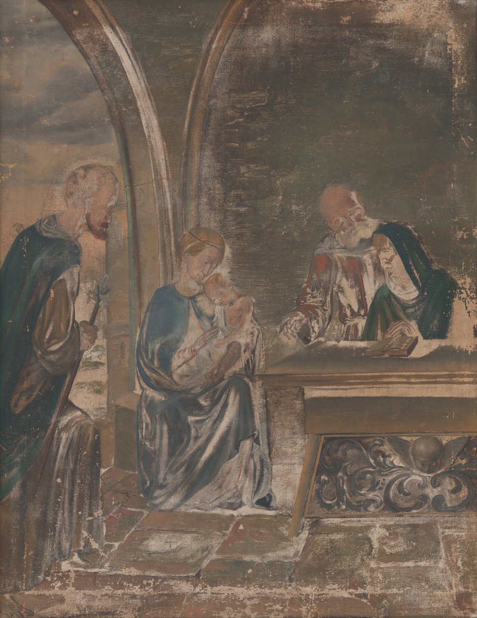 Omskæring af Jesus af Unbekannt Unbekannt