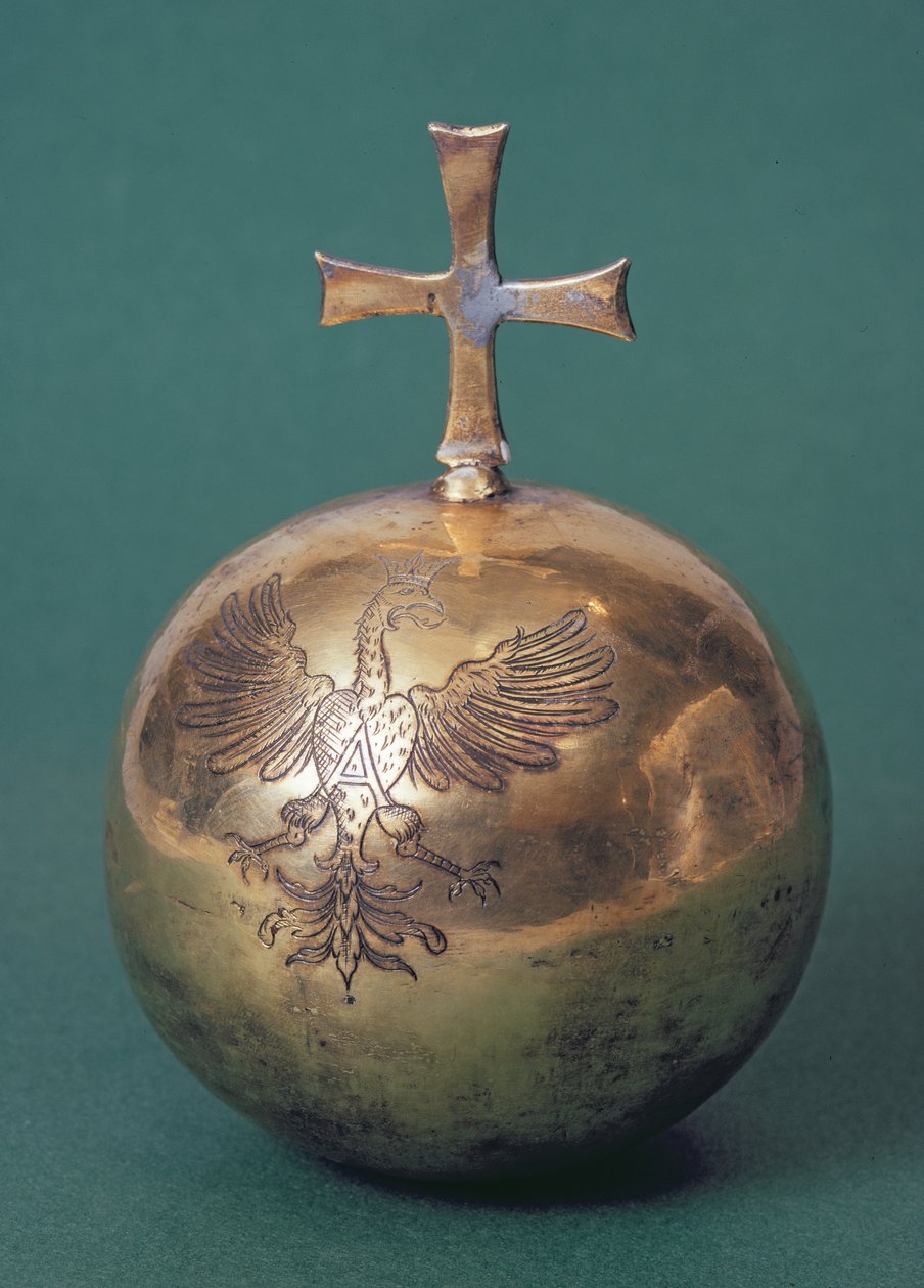 Orb af dronning Anne Jagiellon, bestilt af dronning Anne som en del af hendes kroningsregalier, ca. 1572 af Unbekannt Unbekannt