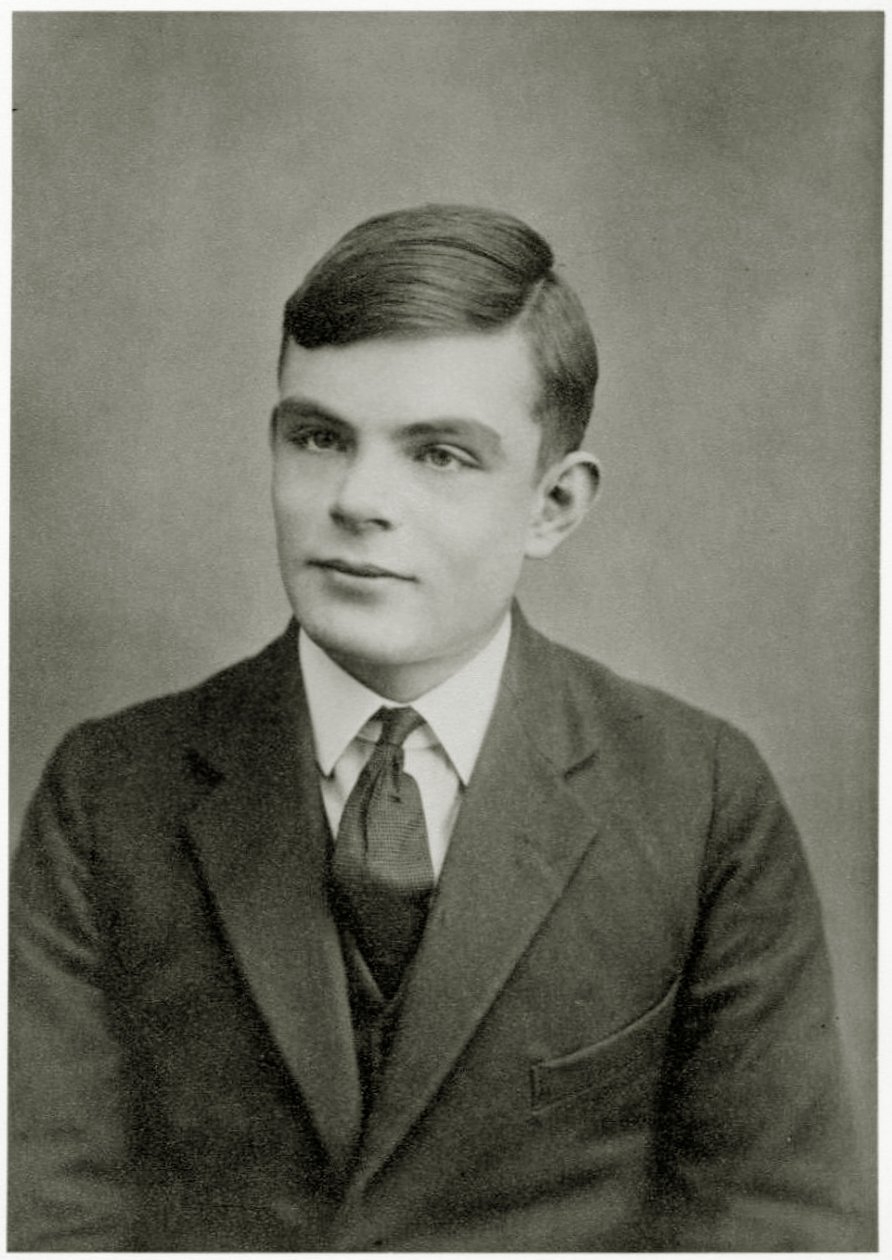 Portræt af Alan Mathison Turing, af Unbekannt Unbekannt
