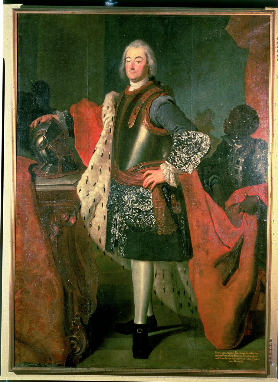 Prins Leopold Von Anhalt-Kothen (1694-1728), protektor for Bach fra 1717-23 af Unbekannt Unbekannt