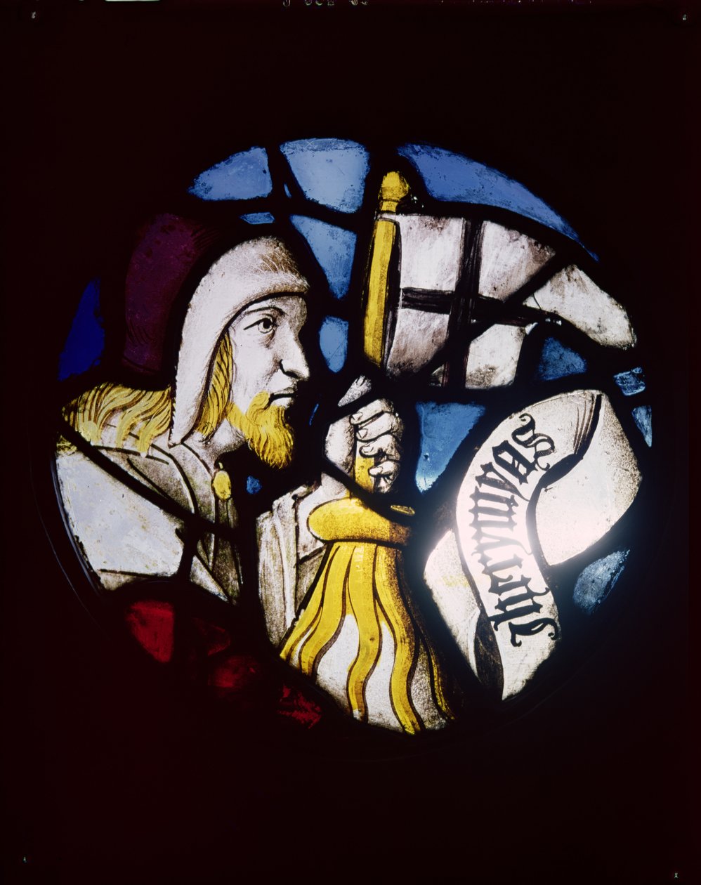 Roundel af profeten Jeremias, 1400-tallet af Unbekannt Unbekannt