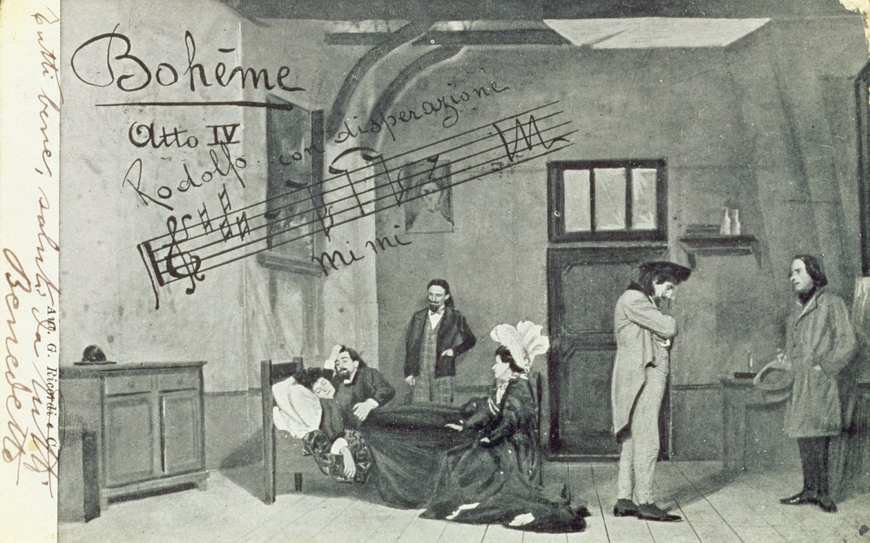 Scene fra akt IV af operaen 
