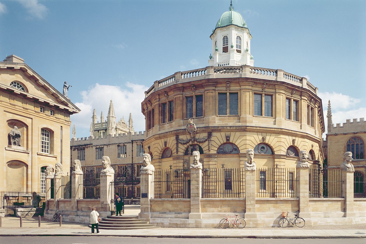 Sheldonian Theatre, Oxford, bygget 1662-63 af Unbekannt Unbekannt