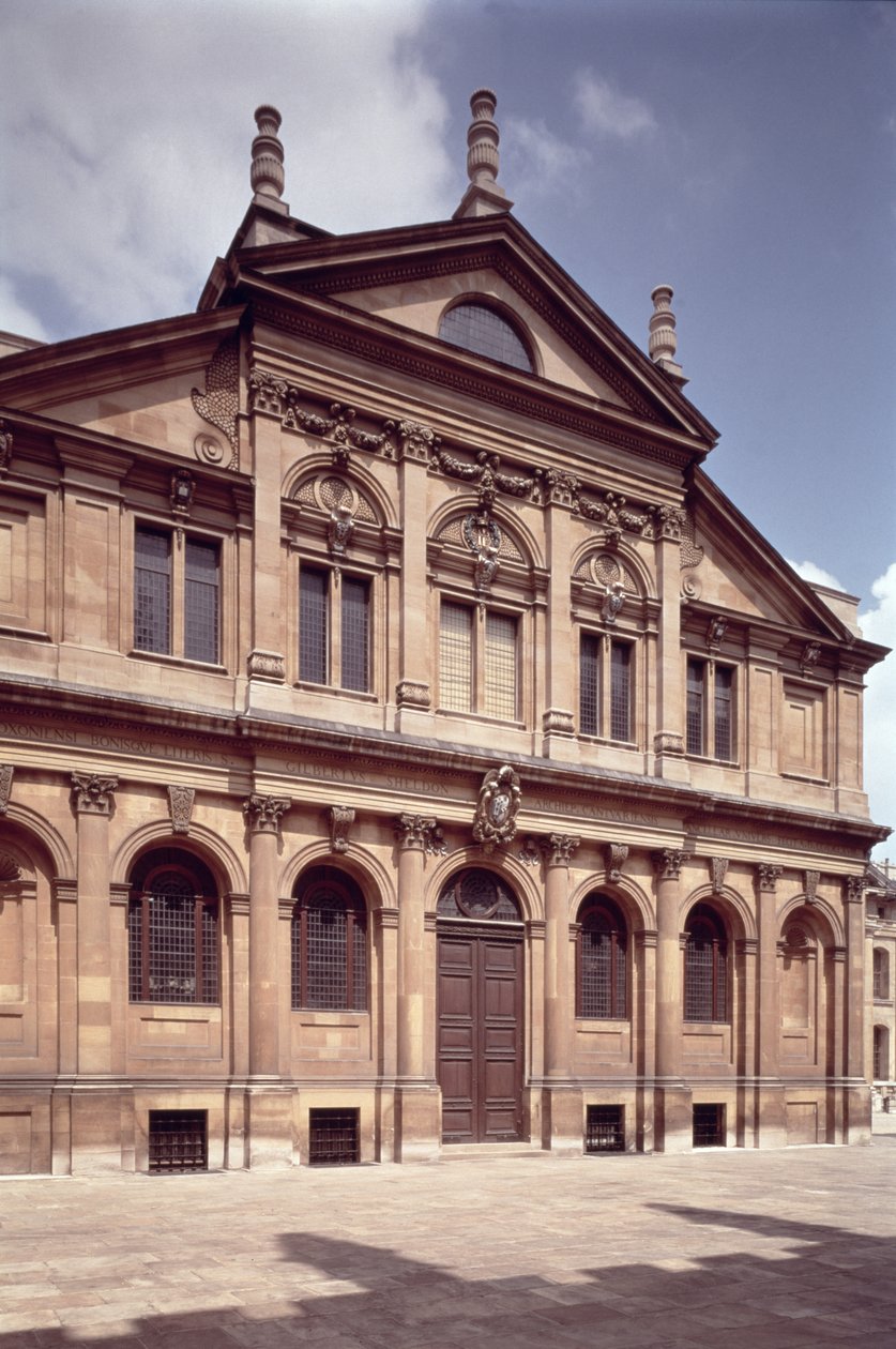 Sheldonian Theatre, Oxford, bygget 1662-63 af Unbekannt Unbekannt