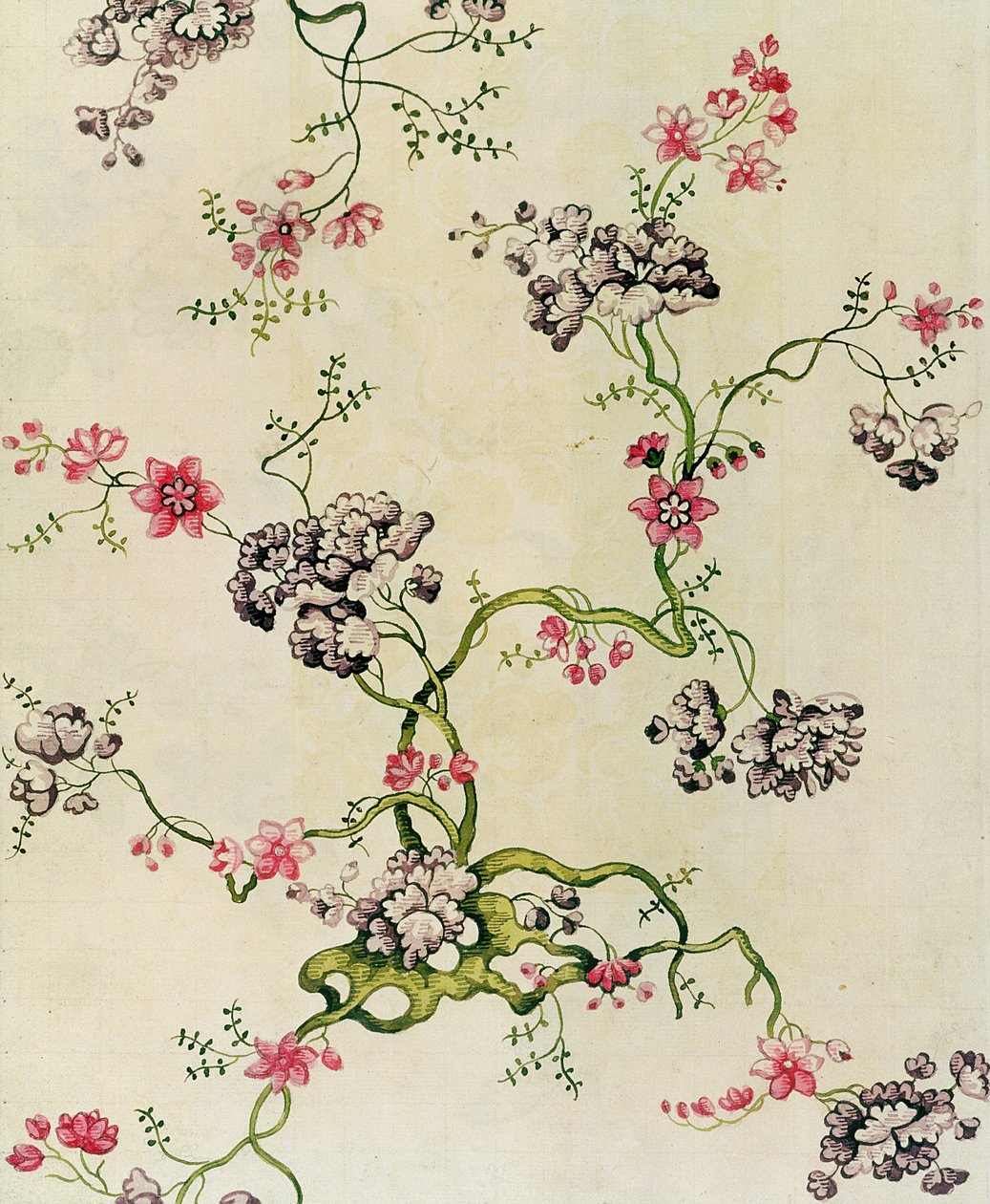 Silkedesign af Anna Maria Garthwaite, 1740 af Unbekannt Unbekannt
