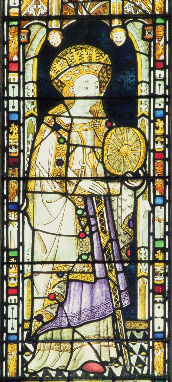 St.Catherine, britisk, 1400-tallet af Unbekannt Unbekannt