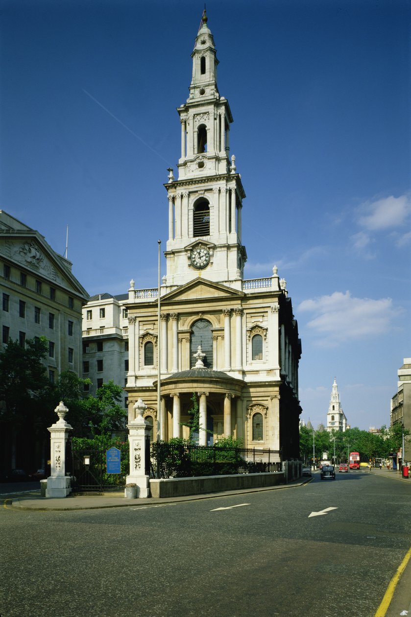 St. Mary-le-Strand, London af Unbekannt Unbekannt