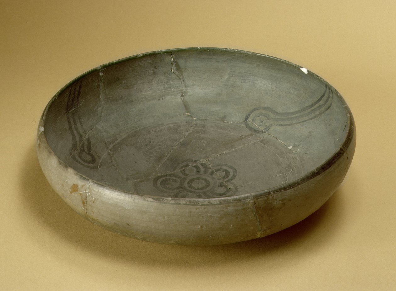 Terracotta malet gråt ware, Hastinapur, 800-400 f.Kr af Unbekannt Unbekannt