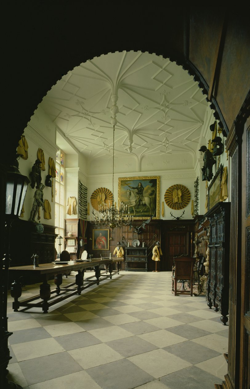 The Hall, Littlecote House, Wiltshire af Unbekannt Unbekannt