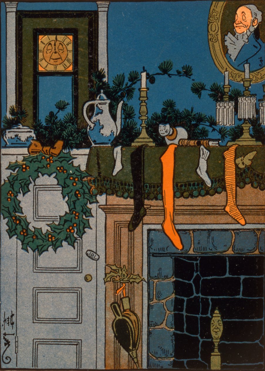 The Night Before Christmas af Denlow, 1903 af Unbekannt Unbekannt